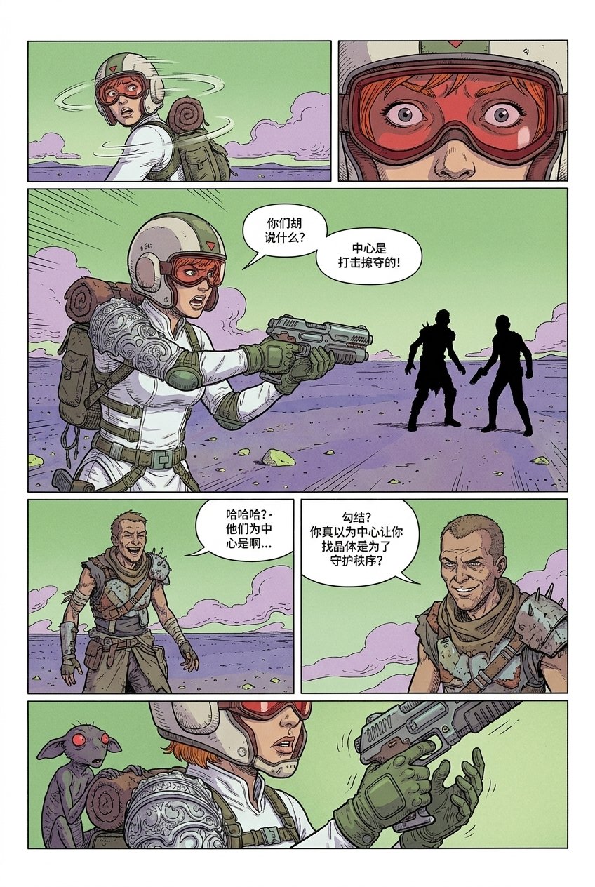 P01–P20 首轮完整漫画输出