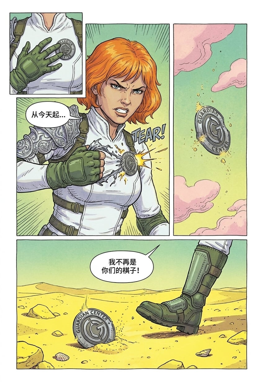 P01–P20 首轮完整漫画输出