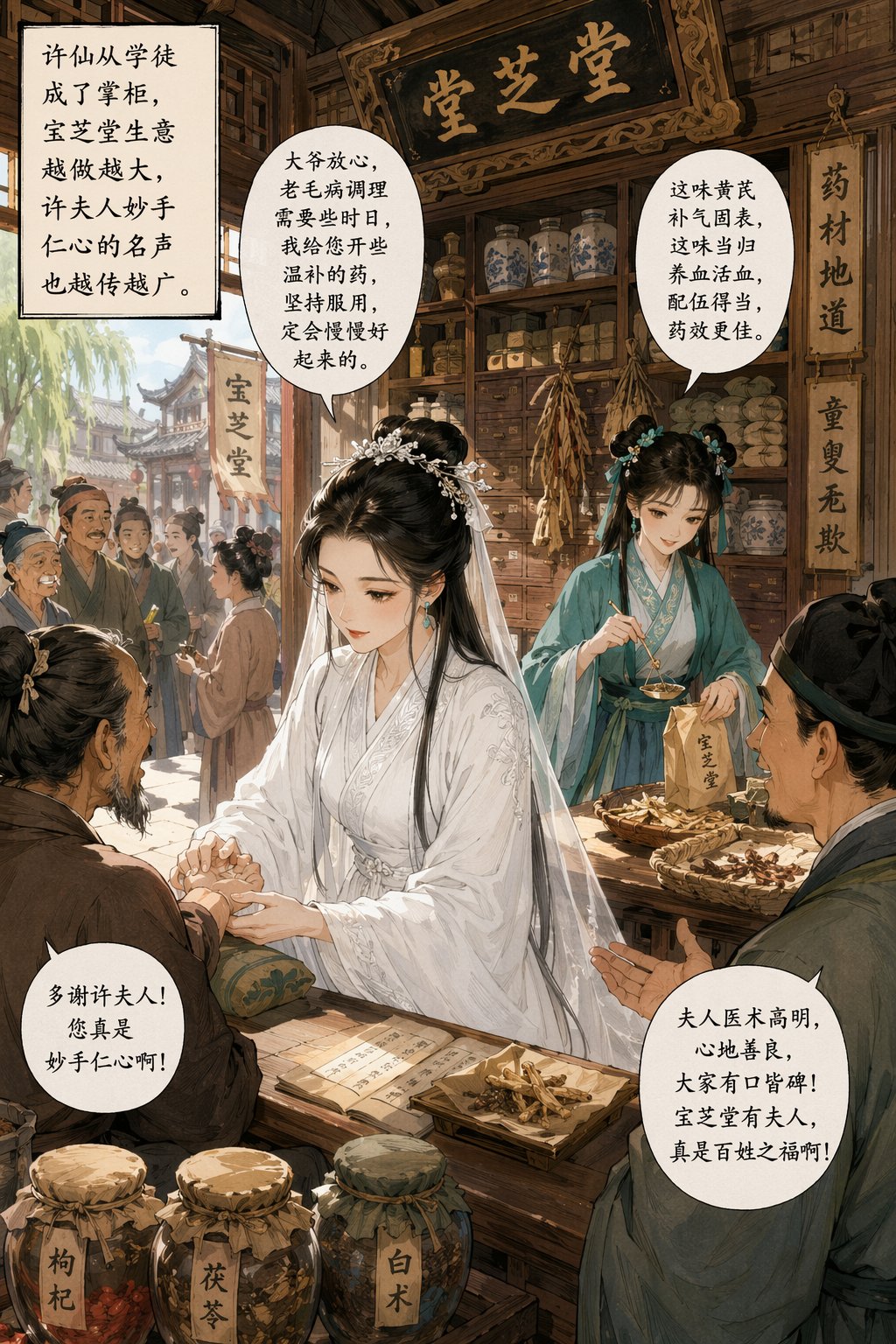 第二、三页连续输出