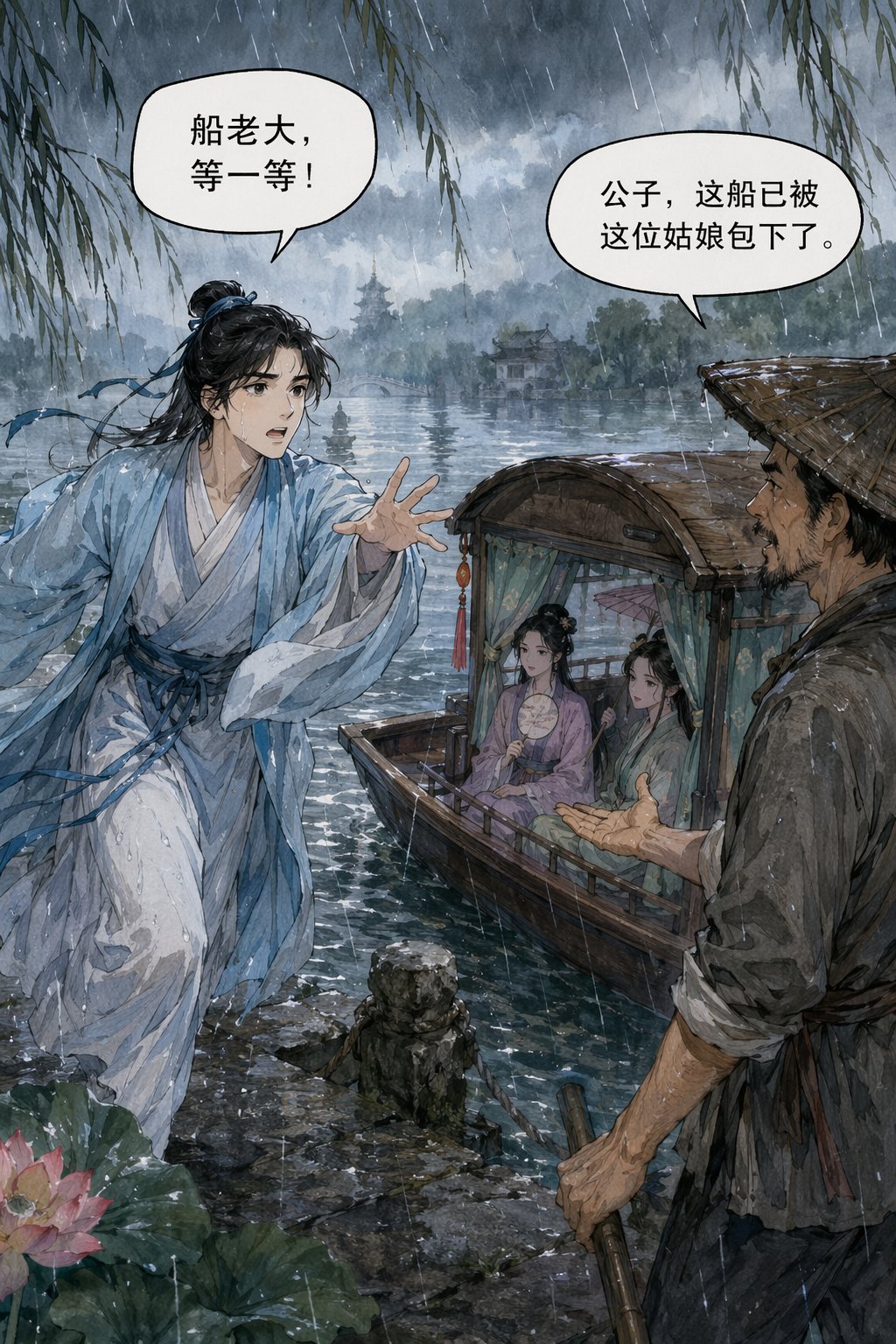 第二、三页连续输出