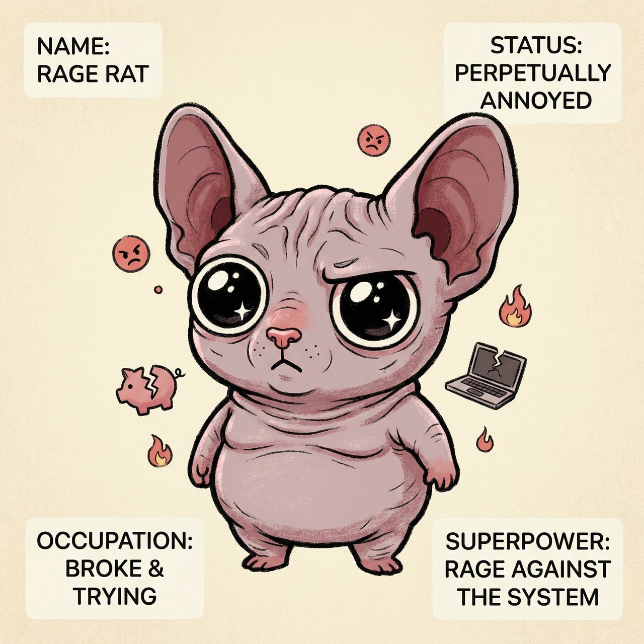 从焦虑自嘲升级为「愤怒→积极」的IP叙事弧