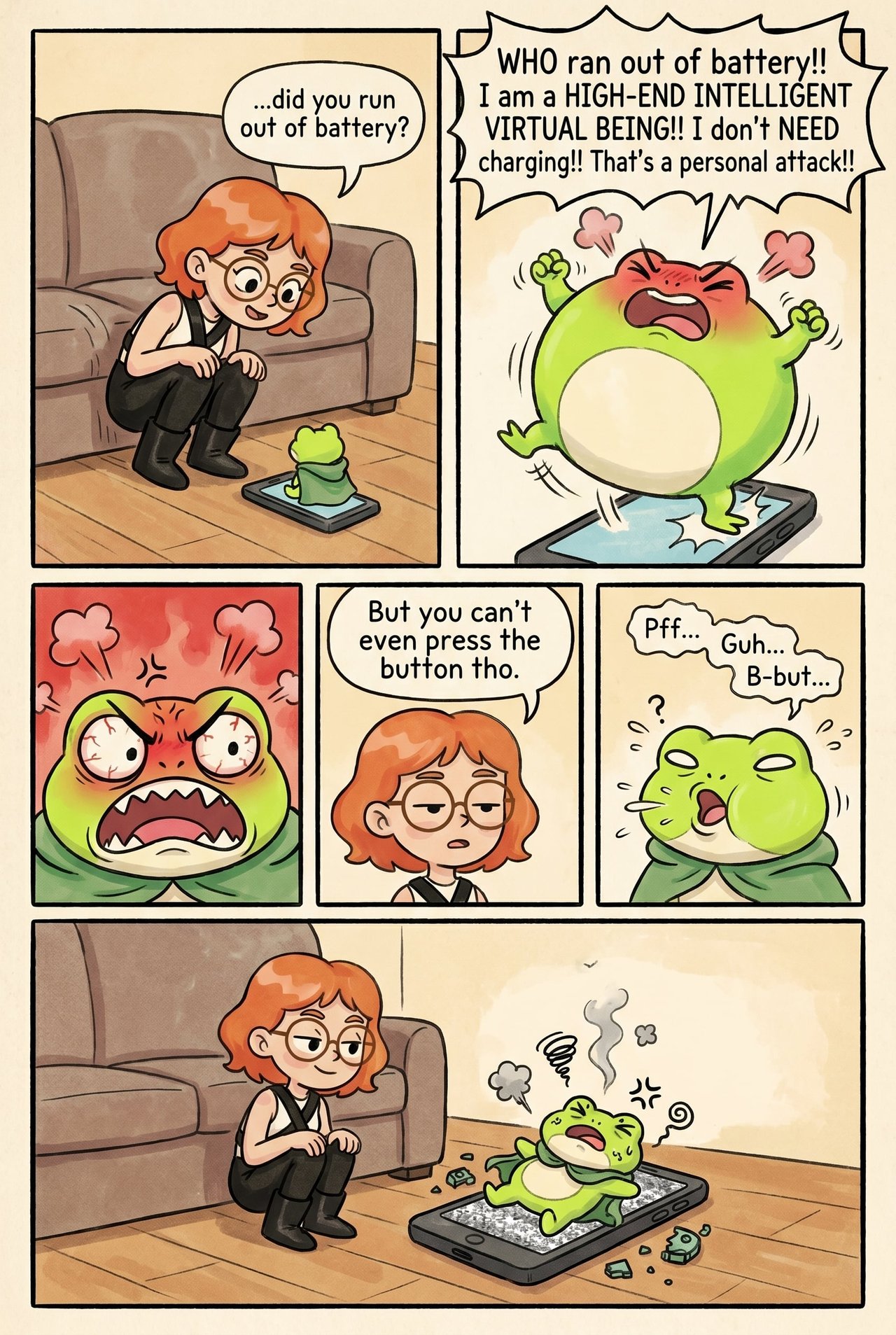 形象确认，正式开始连载：前三幕宫格漫画首发