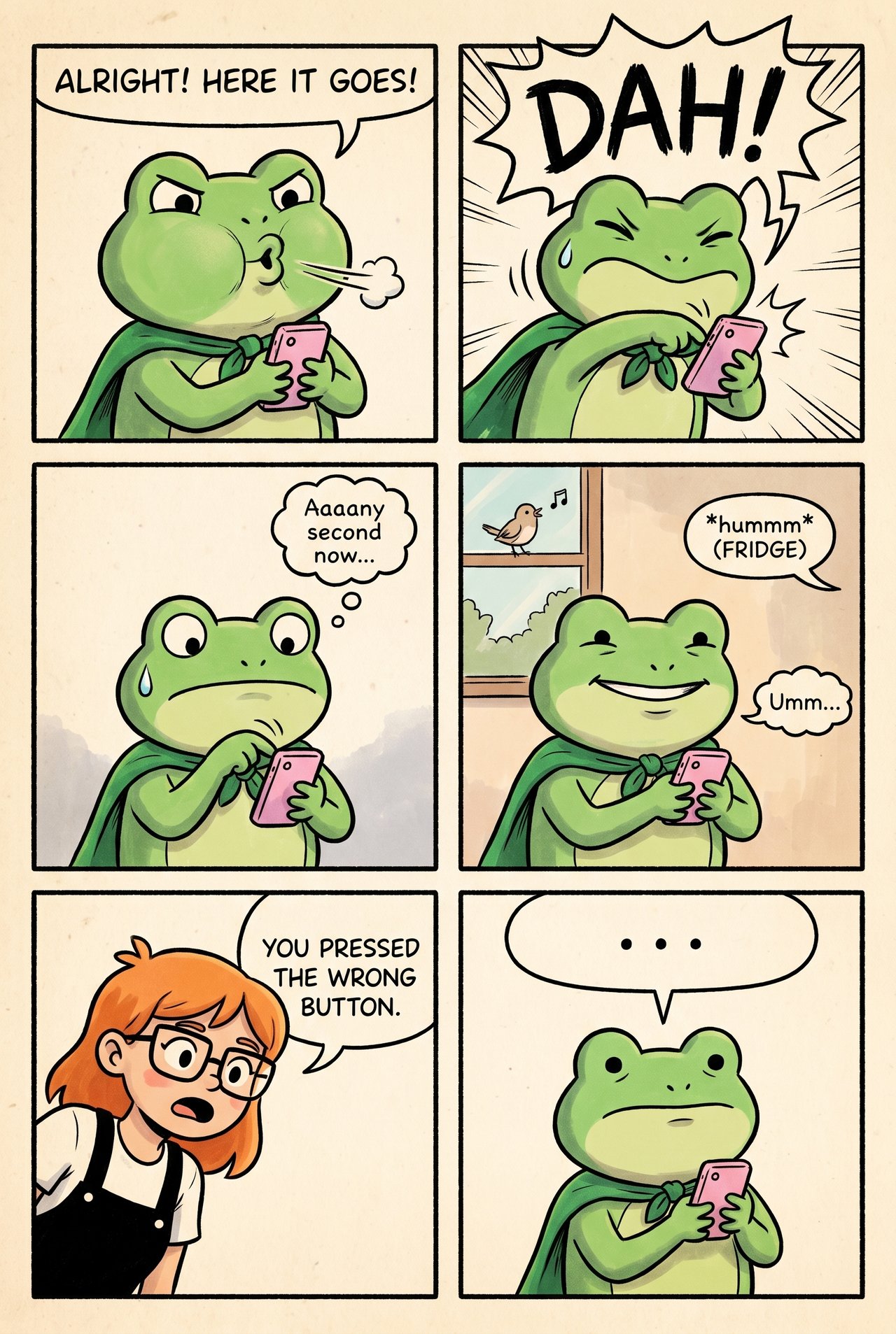 形象确认，正式开始连载：前三幕宫格漫画首发