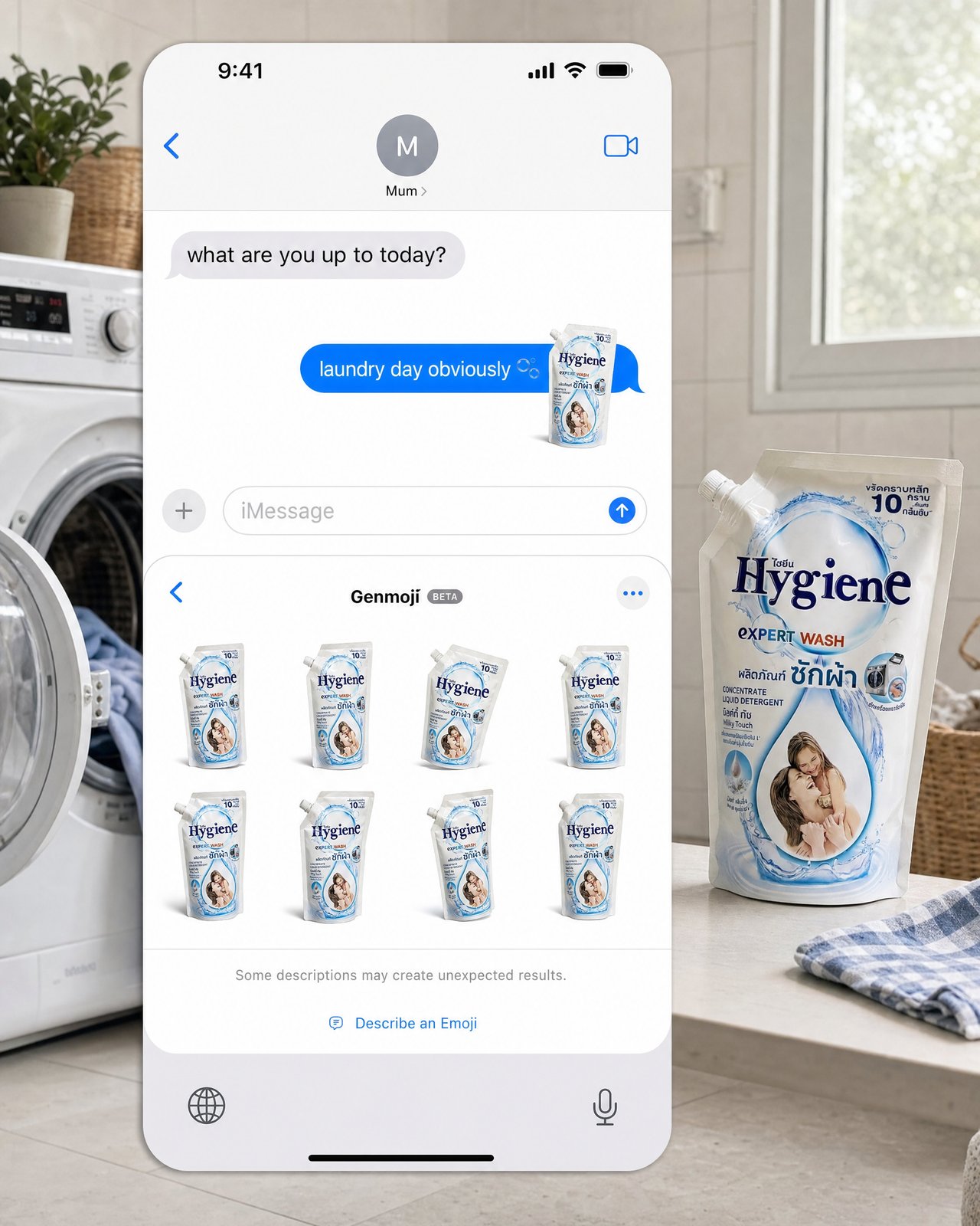 Genmoji Product Meme Composite