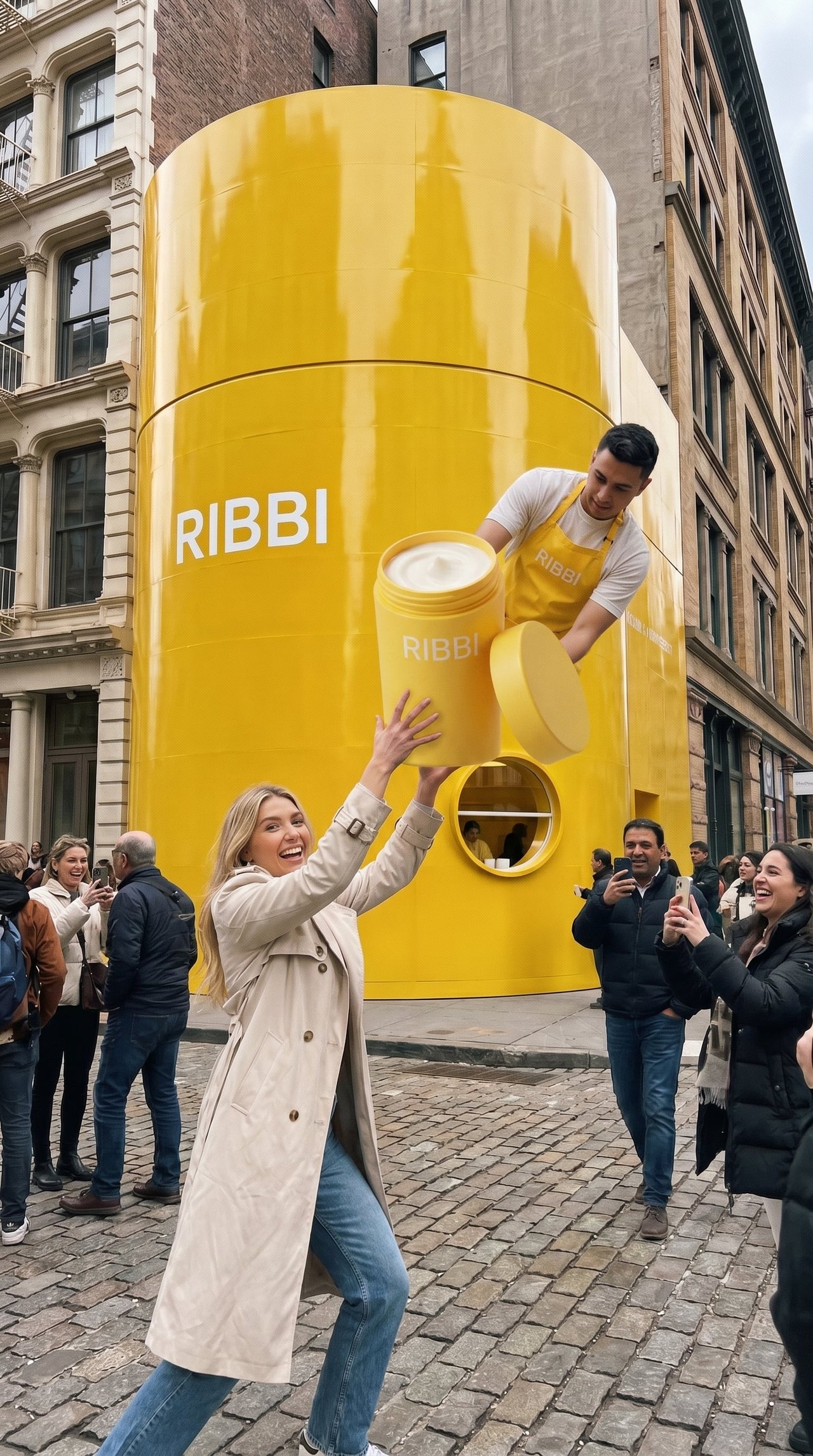 Ribbi Yellow Cream Act 2a Window Pass