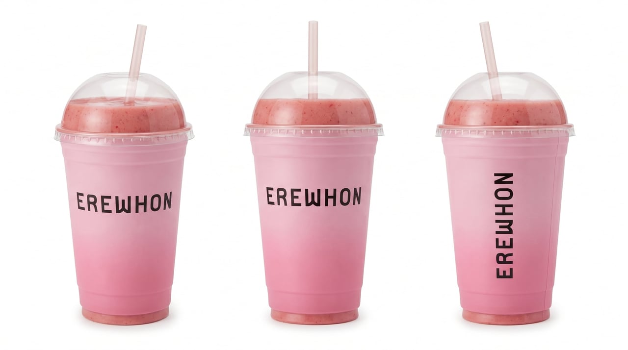 Erewhon Smoothie Three Views
