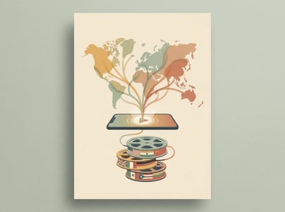 Cross-language short video distribution