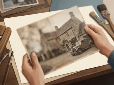 Restore old photos