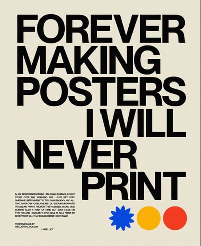Generate Tasteful Posters — example