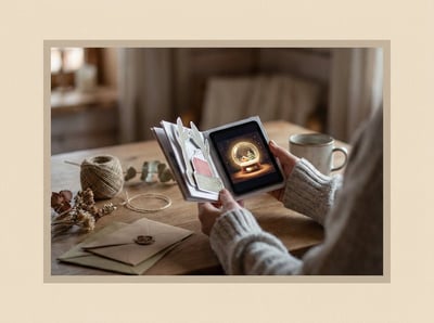 Holiday cards and greeting videos
