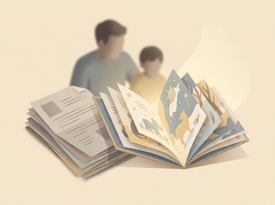 把教育故事变成绘本